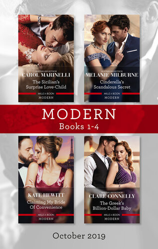 The Sicilians Surprise Lovechild Cinderellas Scandalous Secret Claiming My Bride Of Convenience The Greeks Billiondollar Baby Carol Marinelli Melanie Milburne Kate Hewitt Clare Connelly
