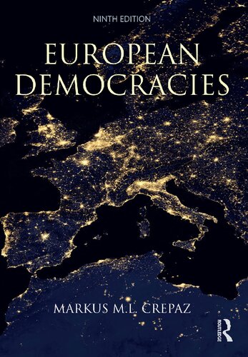European Democracies 9th Edition Markus Ml Crepaz