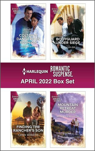 Harlequin Romantic Suspense April 2022 Box Set Justine Davis Karen Whiddon Lisa Childs Beth Cornelison