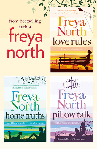 Freya North 3book Collection Love Rules Home Truths Pillow Talk Freya North
