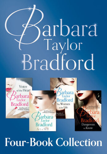 Barbara Taylor Bradfords 4book Collection Dgo Barbara Taylor Bradford