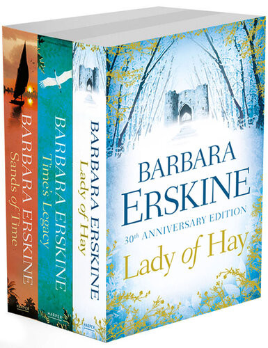 Barbara Erskine 3book Collection Lady Of Hay Times Legacy Sands Of Time Dgo Barbara Erskine