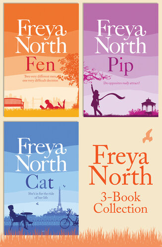 Freya North 3book Collection Cat Fen Pip Freya North