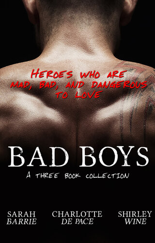 Bad Boys Three Book Collection Sarah Barrie Shirley Wine Charlotte De Pace