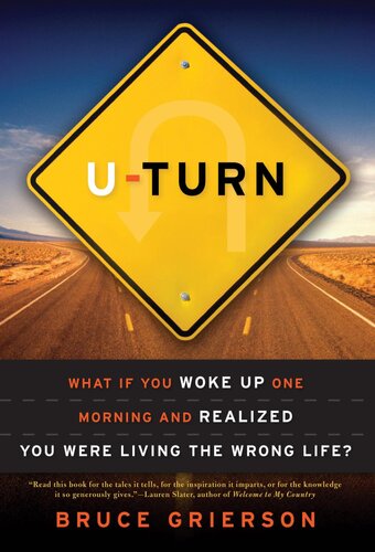 Uturn What If You Woke Up One Morning And Realized You Were Living The Wrong Life Bruce Grierson