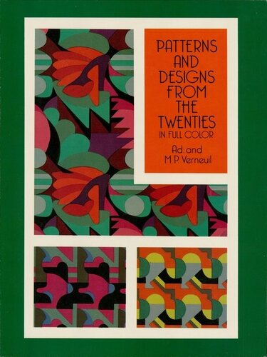 Patterns And Designs From The Twenties In Full Color Ad Verneuil M P Verneuil