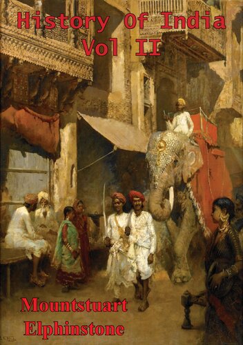 History Of India Volume Ii Mountstuart Elphinstone