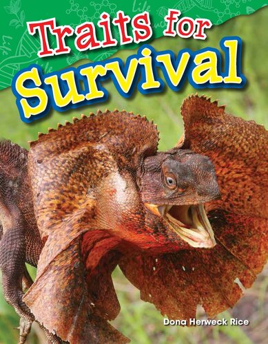 Traits For Survival Dona Herweck Rice