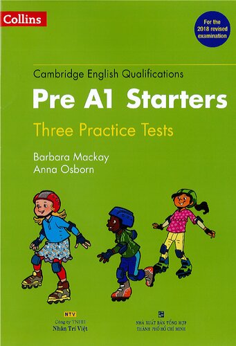 Cambridge English Qualifications Practice Tests For Pre A1 Starters New Collins