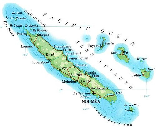 New Caledonia Thomas Booth