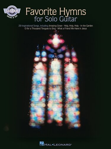 Favorite Hymns For Solo Guitar Songbook Hal Leonard Corp