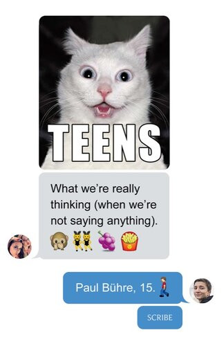 Teens What Were Really Thinking When Were Not Saying Anything Paul Bhre