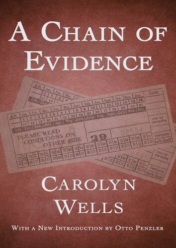 A Chain Of Evidence Carolyn Wells
