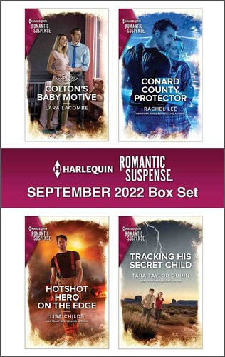 Harlequin Romantic Suspense September 2022 Box Set Lara Lacombe Rachel Lee Lisa Childs Tara Taylor Quinn
