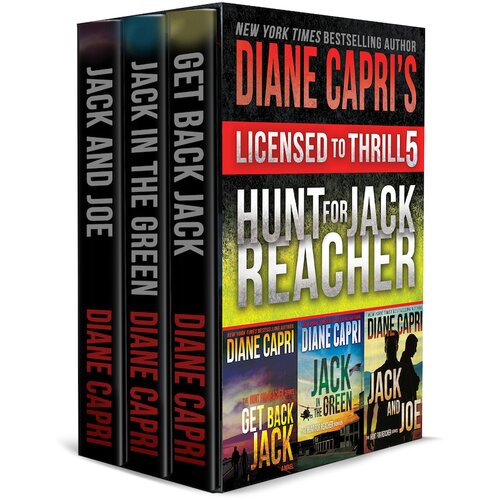Licensed To Thrill 5 Hunt For Jack Reacher Series Thrillers Books 46 Diane Capri