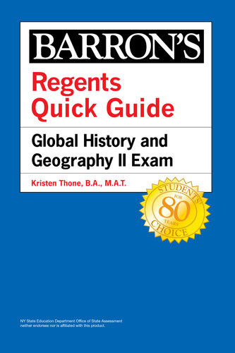 Regents Quick Guide Global History And Geography Ii Exam Kristen Thone