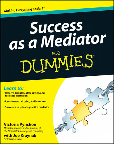 Success As A Mediator For Dummies Victoria Pynchon Joseph Kraynak
