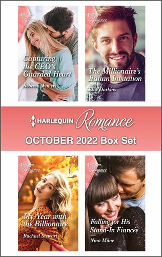 Harlequin Romance October 2022 Box Set Rebecca Winters Ellie Darkins Rachael Stewart Nina Milne