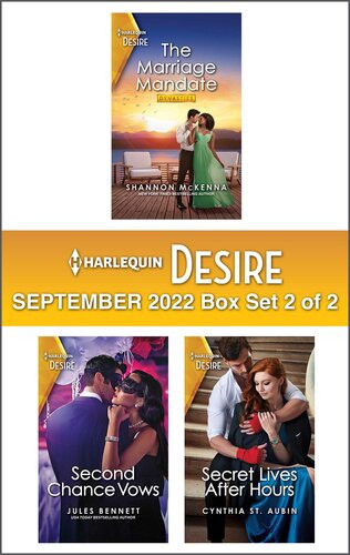 Harlequin Desire September 2022 Box Set 2 Of 2 Shannon Mckenna Jules Bennett Cynthia St Aubin