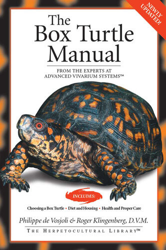 The Box Turtle Manual Philippe De Vosjoli Roger J Klingenberg