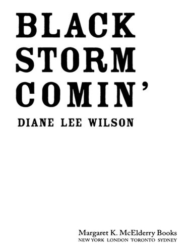 Black Storm Comin Diane Lee Wilson