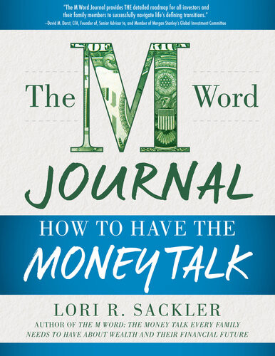 The M Word Journal How To Have The Money Talk Lori Sackler