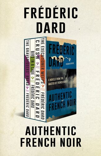 Authentic French Noir Box Set Bird In A Cage Crush The Executioner Weeps The Gravediggers Bread Frdric Dard