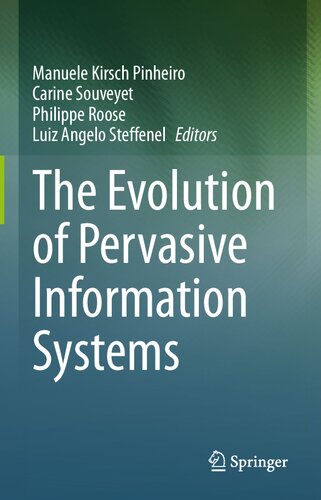 The Evolution Of Pervasive Information Systems Manuele Kirsch Pinheiro