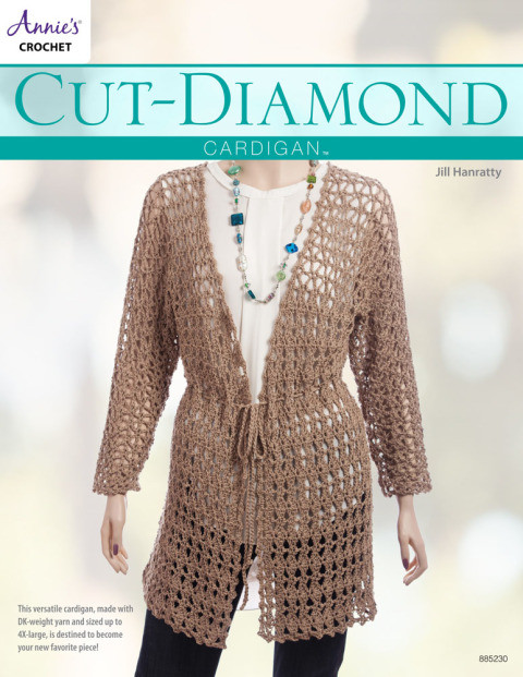 Cutdiamond Cardigan 1st Edition Annies