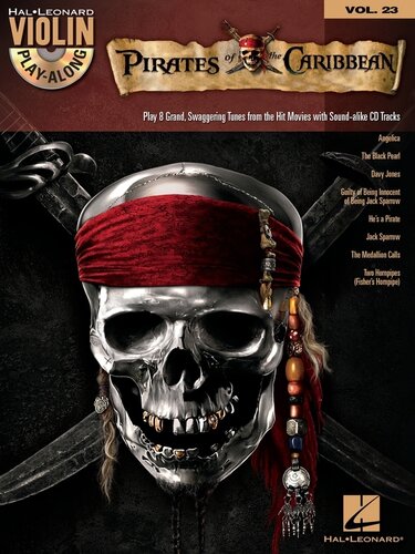Pirates Of The Caribbean Songbook Violin Playalong Volume 23 Hal Leonard Corp