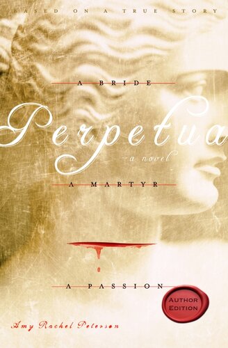 Perpetua A Bride A Martyr A Passion Amy Rachel Peterson