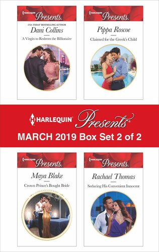 Harlequin Presentsmarch 2019box Set 2 Of 2 Dani Collins Maya Blake Pippa Roscoe Rachael Thomas