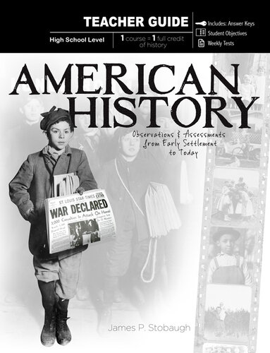 American Historyteacher Observations Assessments From Early Settlement To Today James P Stobaugh
