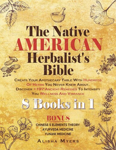Native American Herbalists Bible Alisha Myers