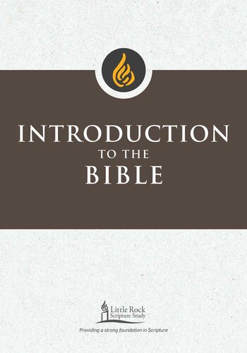 Introduction To The Bible Stephen J Binz