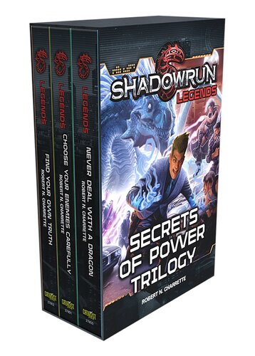 Shadowrun Legends Secrets Of Power Trilogy Robert N Charrette