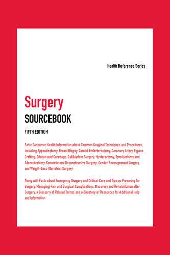 Surgery Sourcebook Health Reference Series 5th Edition Kevin Hayes