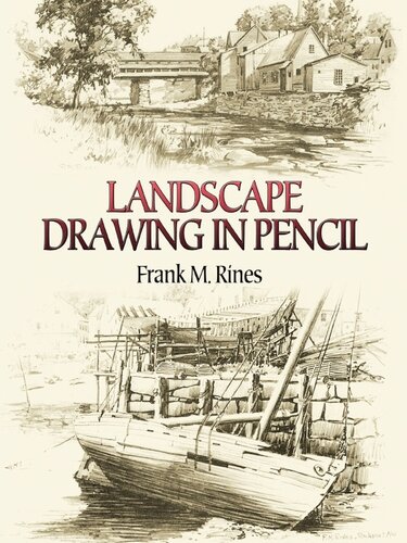 Landscape Drawing In Pencil Frank M Rines
