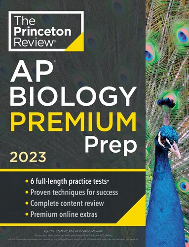 Princeton Review Ap Biology Premium Prep 2023 6 Practice Tests Complete Content Review Strategies Techniques The Princeton Review