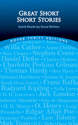 Great Short Short Stories Quick Reads By Great Writers Paul Negri