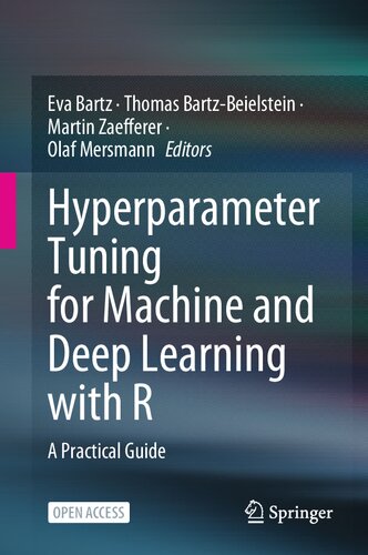 Hyperparameter Tuning For Machine And Deep Learning With R A Practical Guide 1st Ed 2023 Eva Bartz