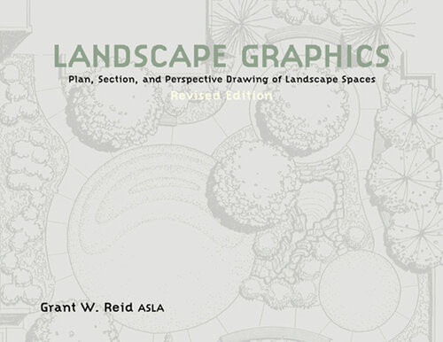 Landscape Graphics Plan Section And Perspective Drawing Of Landscape Spaces 1st Edition Grant Reid