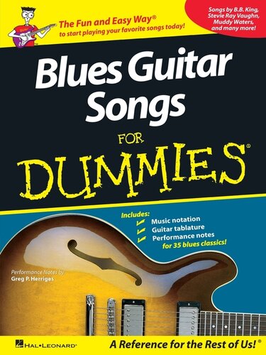 Blues Guitar Songs For Dummies Music Instruction Greg Herriges Et Al