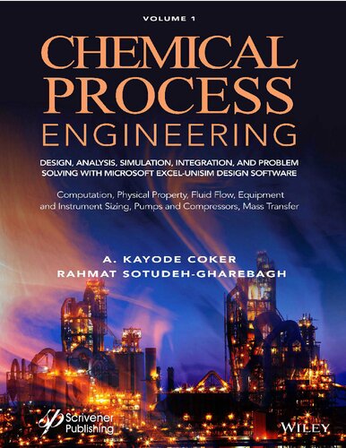 Chemical Process Engineering A Kayode Coker Rahmat Sotudehgharebagh