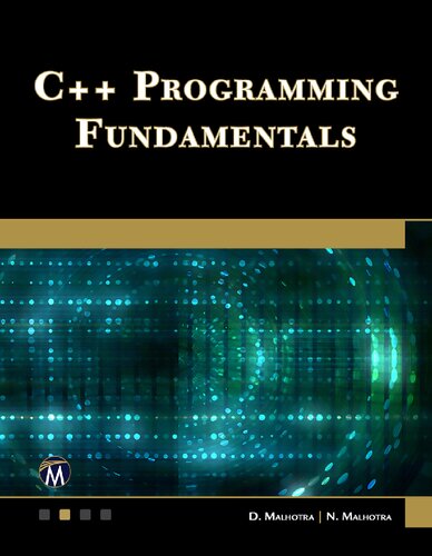 C Programming Fundamentals Dheeraj Malhotra Neha Malhotra