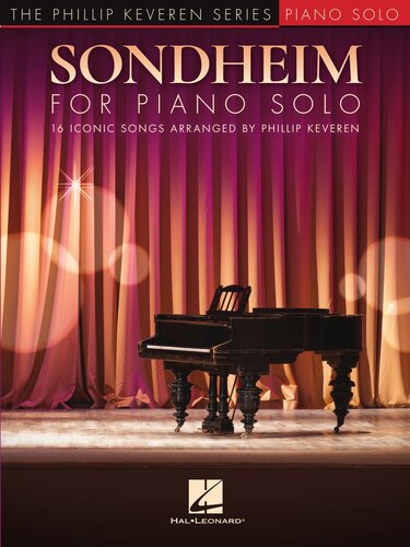 Sondheim For Piano Solo Phillip Keveren Series Stephen Sondheim