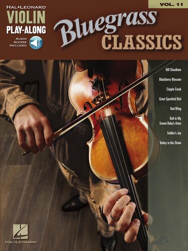 Bluegrass Classics Violin Playalong Volume 11 Hal Leonard Corp