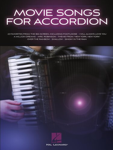 Movie Songs For Accordion Hal Leonard Corp