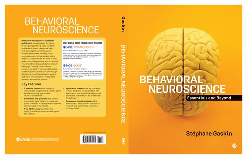 Behavioral Neuroscience Essentials And Beyond 1st Edition Stphane Gaskin