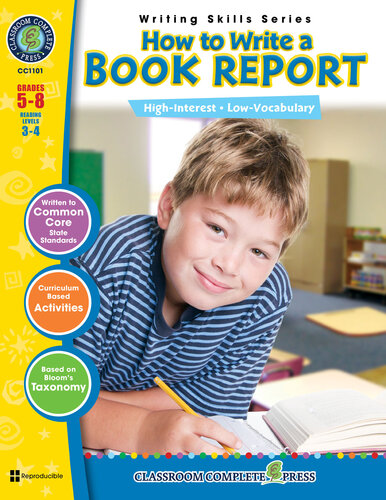 How To Write A Book Report 1st Edition Brenda Rollins